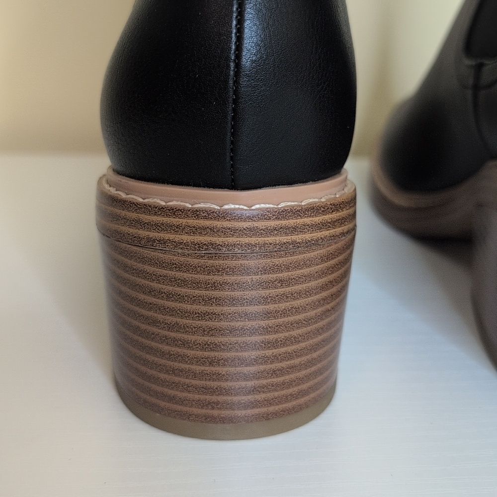Marc Fisher Size 8 Modesty 2 Black Heeled Boot, NEW In Box - Picture 6 of 15